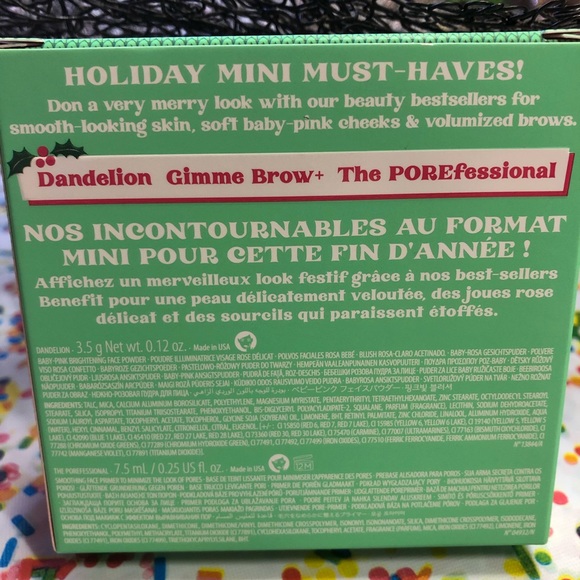 NIB! benefit Cosmetics 
Merry Makeup Minis Set - Picture 3 of 10